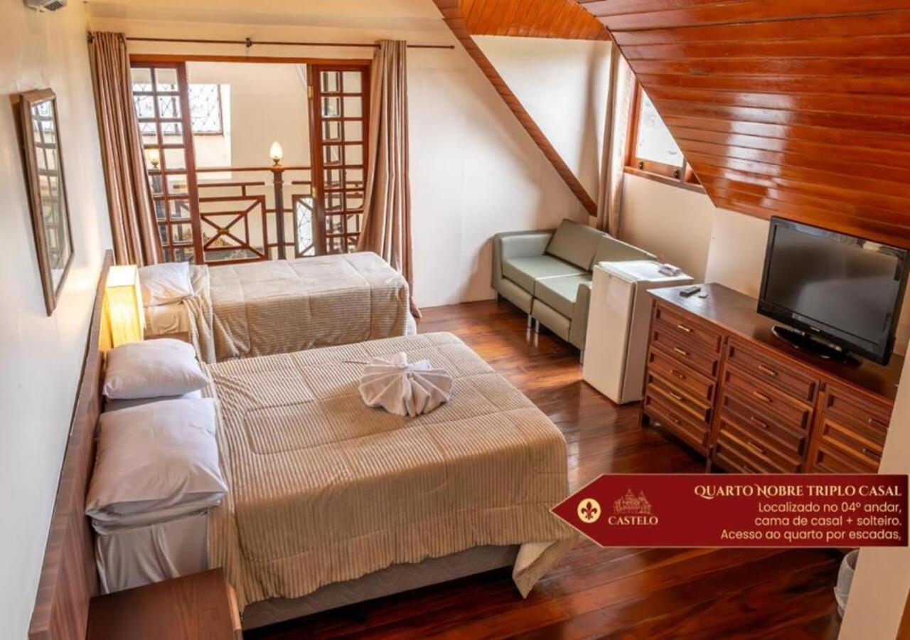 Hotel Castelo Nacional Inn Campos do Jordão Esterno foto